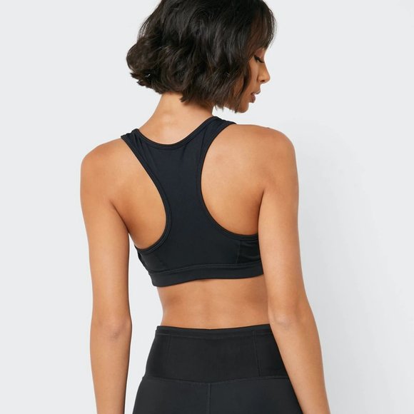 NWT Puma black & gold training racer back bralet, M - Picture 2 of 5
